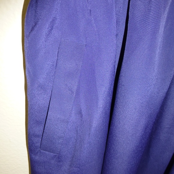 BCBGeneration Midnight Blue Ruffle Dress NWT - Picture 8 of 8